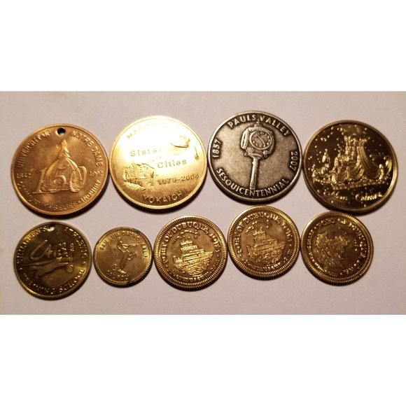 Cities and Universities Token Coin Collection Commemoratives SC436 - Picture 2 of 4